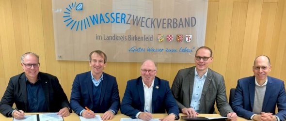 Unterzeichnung der Absichtserklärung